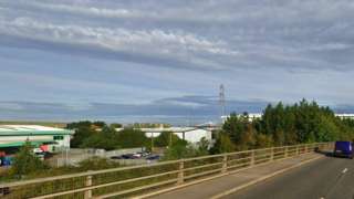 Kingsweston Lane in Avonmouth