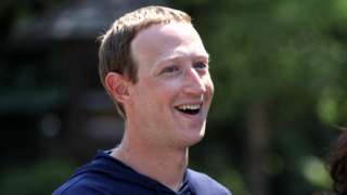 CEO of Facebook Mark Zuckerberg walks to lunch following a session at the Allen & Company Sun Valley Conference on July 08, 2021 in Sun Valley, Idaho.