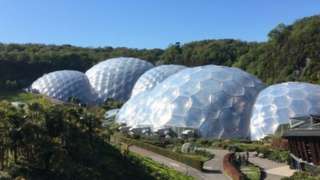 A photo of the Eden Project