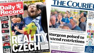 tuesday's papers