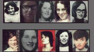 Composite of Fred and Rose West murder victims