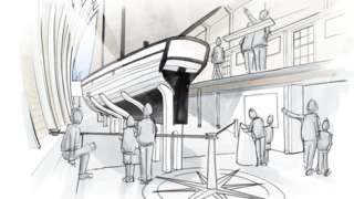 Peggy and Nautical Museum display plans