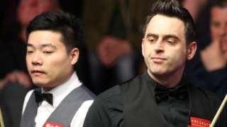 Ronnie O'Sullivan and Ding Junhui