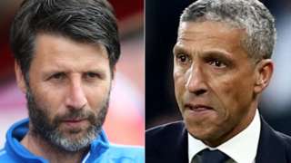 Danny Cowley and Chris Hughton