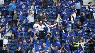 Chelsea fans at Champions League Final in May