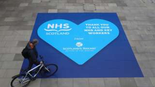 NHS heart sign