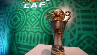The Confederation Cup trophy