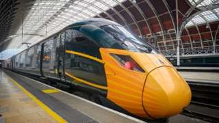 GWR train at Paddington
