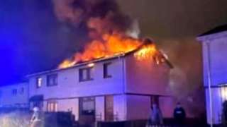 Motherwell house fire
