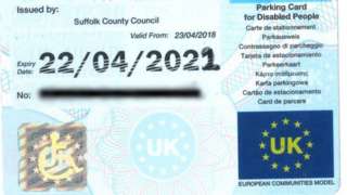 A picture of the altered image which shows the 2021 expiry date written over to say 2022