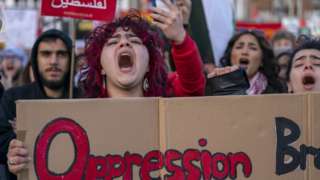 Edinburgh pro-Palestine protest