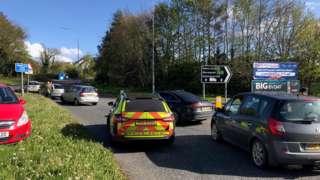 Security alert at Ashgrove Road