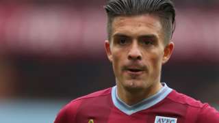 Aston Villa midfielder Jack Grealish