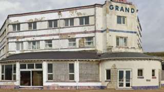 Grand Hotel building in Sandown