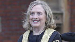 Hillary Clinton at Queen's