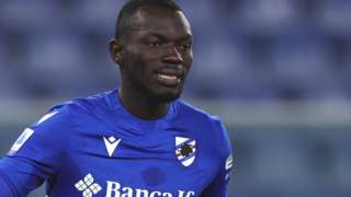 Omar Colley in action for Sampdoria