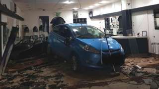 Car at Finishing Touch hairdresser