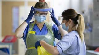 Nurses in PPE