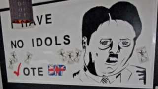 Nazi BNP mural