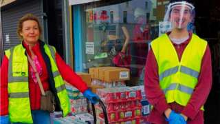 Eight volunteers will give out food at the The Walk Inn food bank on the Holywood Road on Christmas Day