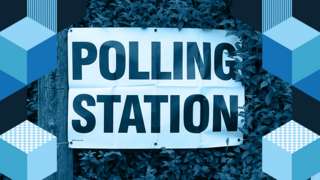 Polling station graphic