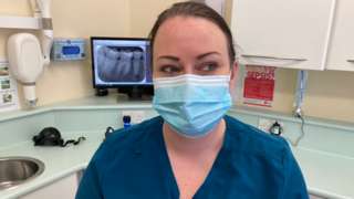 Dentist Hannah Woolnough