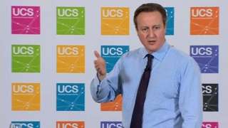 David Cameron at UCS