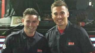 Mitchell Baldock and Jordan Wright
