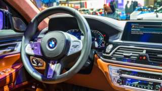BMW interior