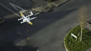 A Wing delivery drone in Ireland