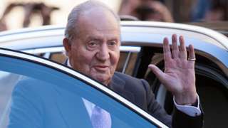 Spain's Former King Juan Carlos I in 2018
