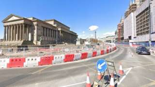 Lime Street in Liverpool