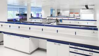 A laboratory at Charnwood Campus