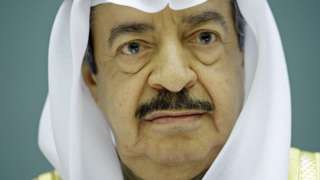 File photo of Bahrain's late Prime Minister, Prince Khalifa bin Salman Al Khalifa (2007)