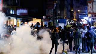 Kadıköy'deki protestoya polis müdahalesi