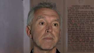 Archbishop Andrew John at St Tysilio's Church, Menai Bridge