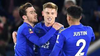 Leicester goal