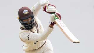 Hashim Amla batting for Surrey