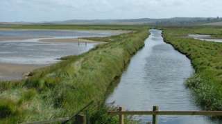 Cley Marshes in Norfolk