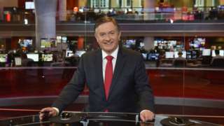 Newsreader Simon McCoy