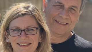 L-R Denise Dance and husband Paul