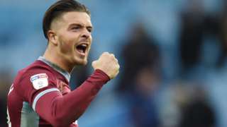Aston Villa midfielder Jack Grealish