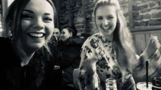 Aga McPherson and her friend Fran Levy