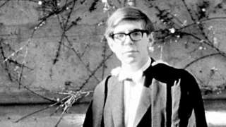 ستيفن هوكينغ لدى تخرجه من أكسفورد عام 1962
