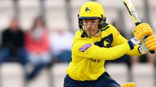Hampshire's Lewis McManus