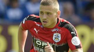 Huddersfield Town midfielder Jack Payne