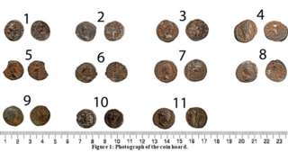 Roman coins hoard