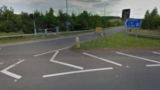 M1 motorway near Leeds