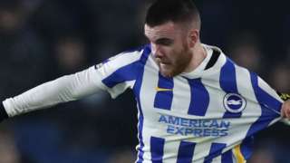 Republic of Ireland international Aaron Connolly has scored eight goals for Brighton