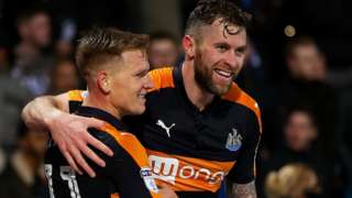 Daryl Murphy and Matt Ritchie